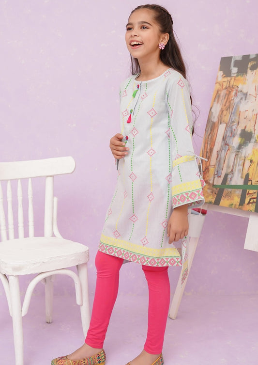 Multi- Girl's Kurta