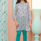 Grey - Girl's Kurta