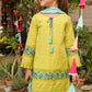 Lime Green - Girl's Dress