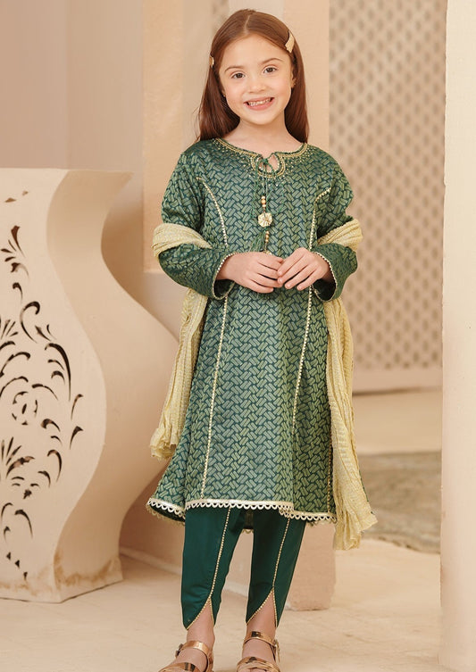 Green - Girl's Dress