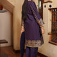 Navy Blue - Girl's Dress