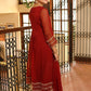 Maroon - Girl's Dress