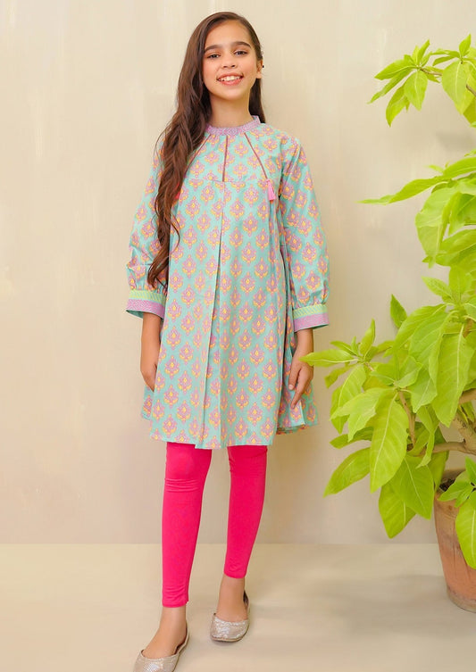 Mint Green - Girl's Kurta