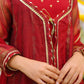 Maroon - Girl's Dress
