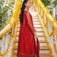 Maroon - Girl's Dress