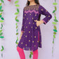 Purple - Girl's Kurta
