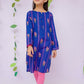 Royal Blue - Girl's Kurta