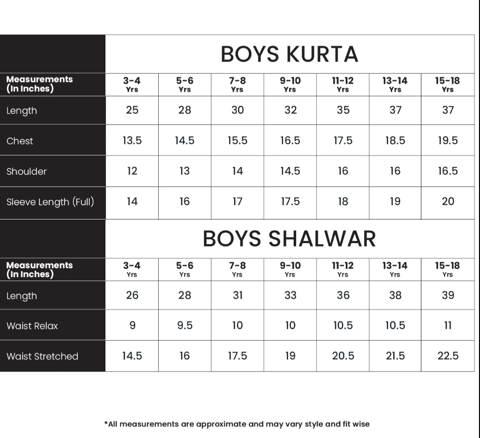 Green :  Boy's Kurta Shalwar
