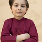 Maroon - Boy's Kurta & Shalwar