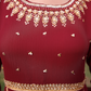 Maroon - Girl's Dress