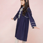 Navy Blue - Girl's Kurta (Copy)