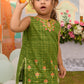 Olive Green - Infant Girl's Dress