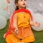 Yellow - Infant Girl's Gharara Dress