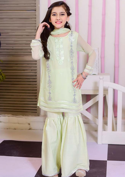 Mint Green - Girl's Dress