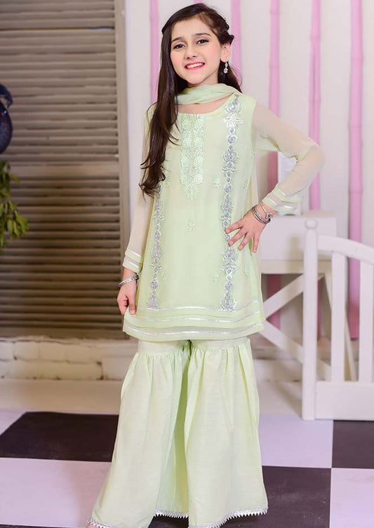 Mint Green - Girl's Dress