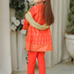Coral Pink - Girl's Dress