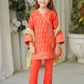 Coral Pink - Girl's Dress