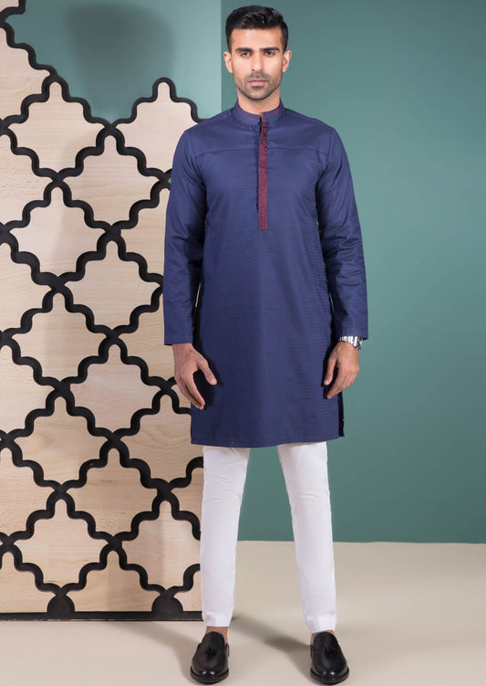 Blue - Kurta - Midnight