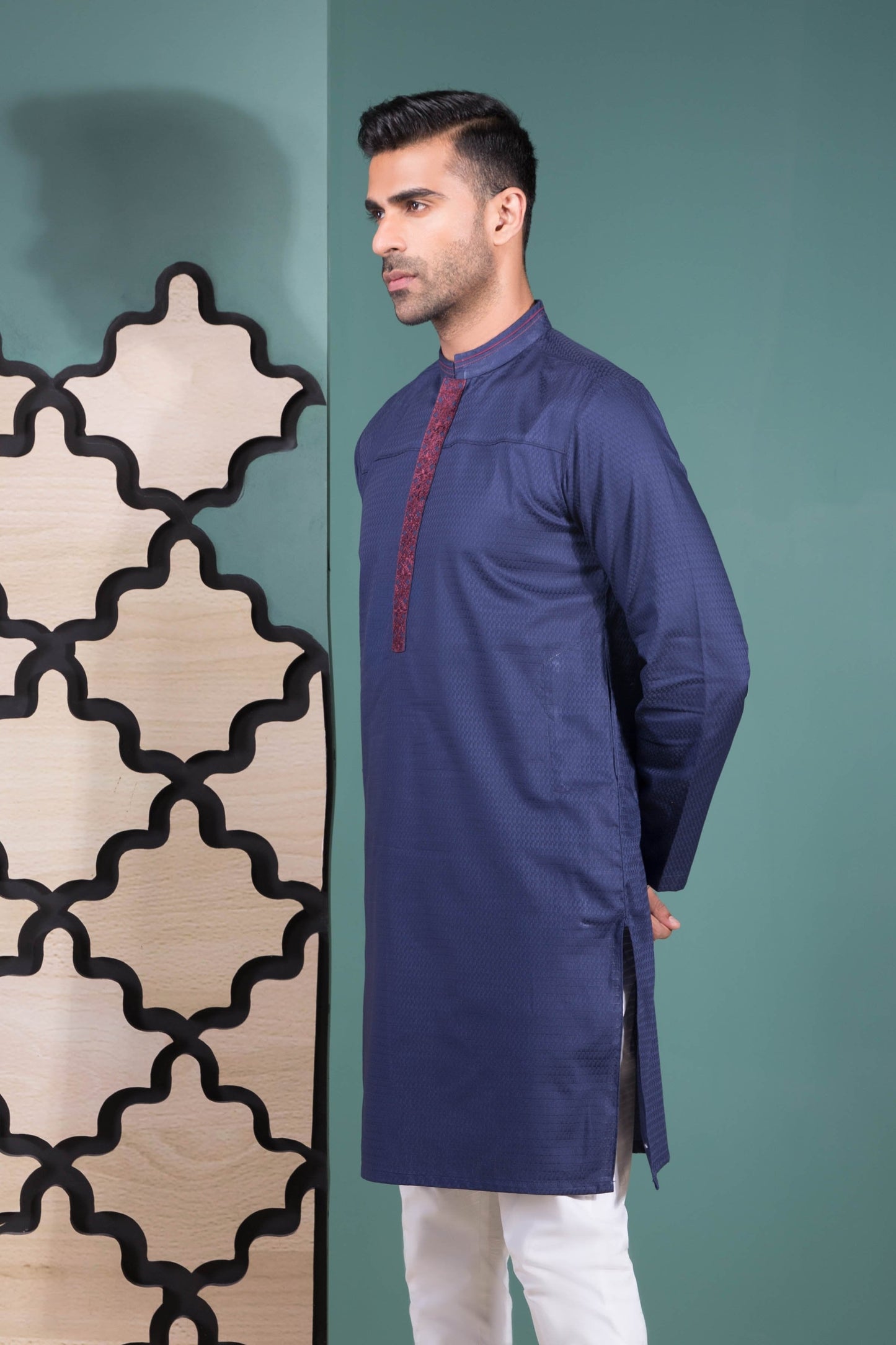 Blue - Kurta - Midnight