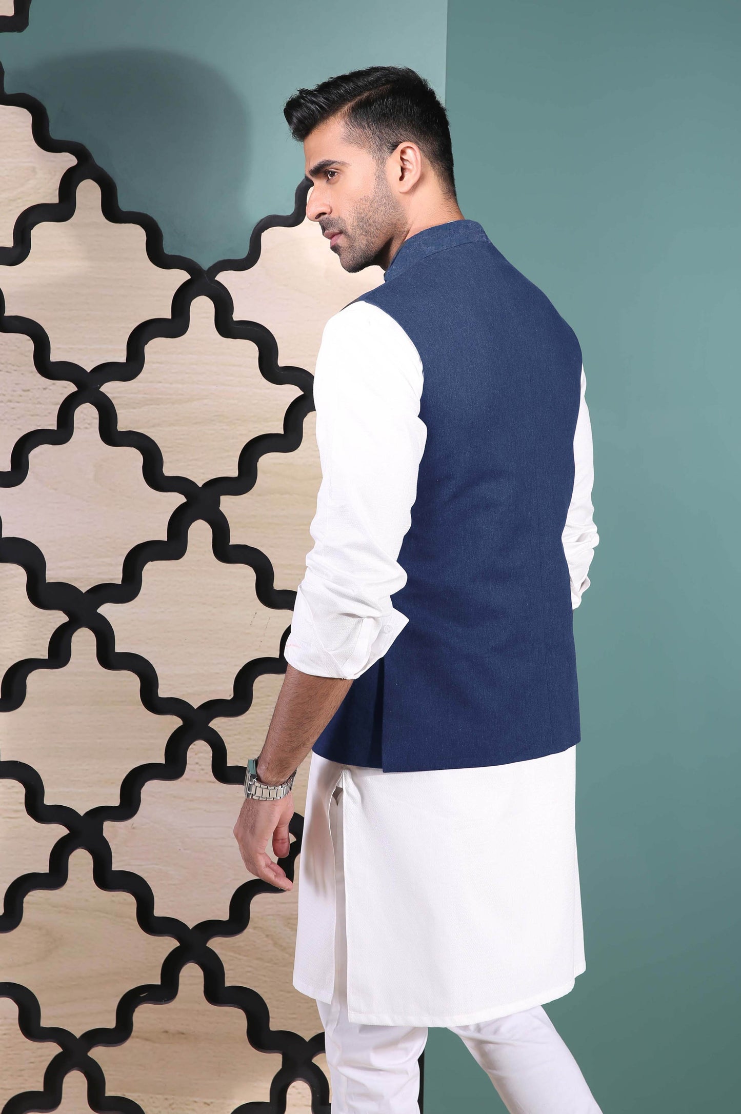 Blue - Waistcoat - Depth of the sea