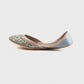 Light Blue - Women's Embellished Khussas