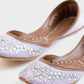 Lilac - Women's Embellished Khussas