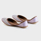 Lilac - Women's Embellished Khussas
