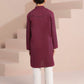 Maroon - Boy's Kurta & Shalwar