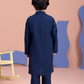 Navy Blue - Boy's Kurta Shalwar Suit