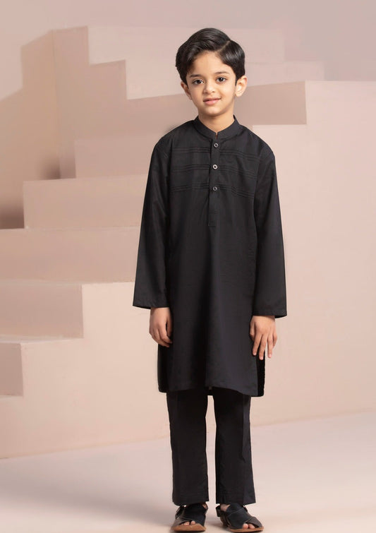 Black - Boy's Kurta Shalwar