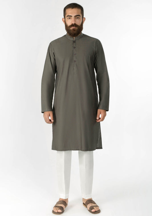 Green - Men's Kurta - Juniper