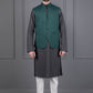 Green - Men's Waistcoat - Conifer