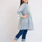 Grey - Girl's Kurta