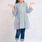 Grey - Girl's Kurta