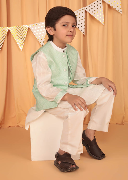 Aqua Haze : Boys Waistcoat