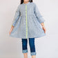 Grey - Girl's Kurta