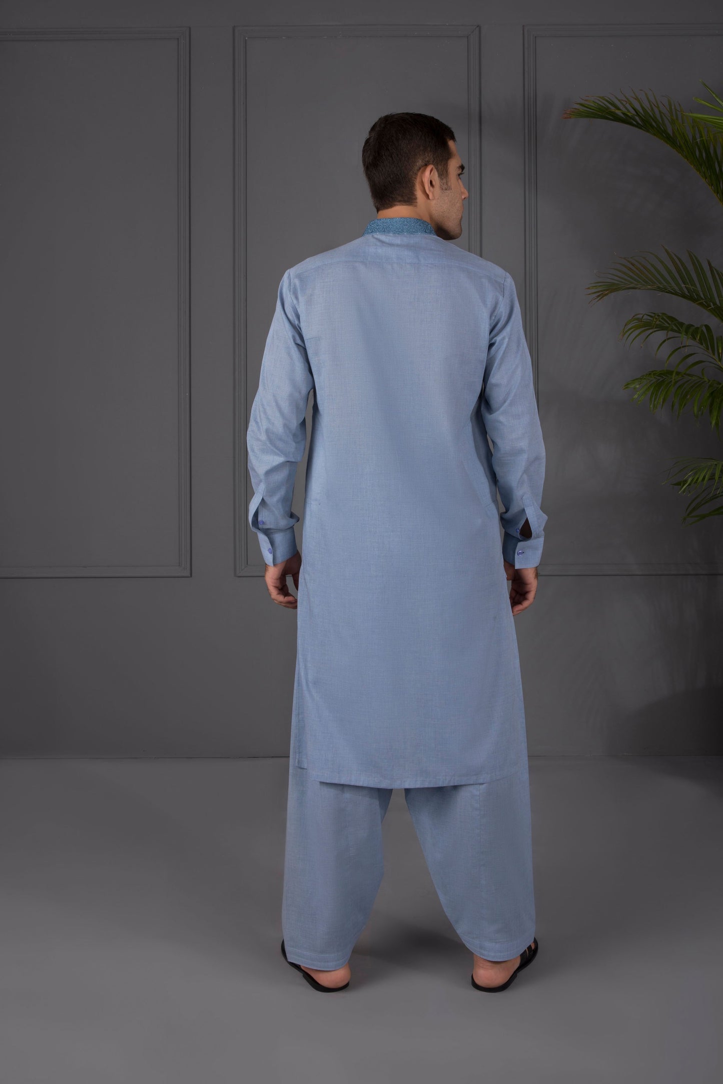 Blue - Kameez Shalwar - Zen Blue