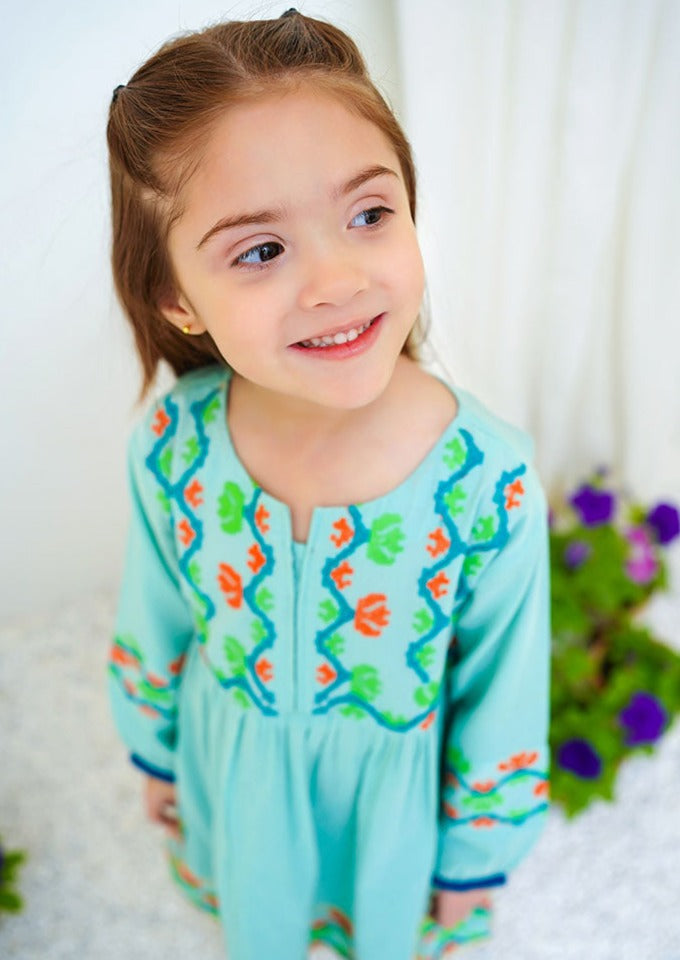 Mint - Girl's Kurta