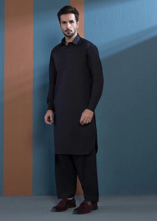 Black - Men's Kameez Shalwar