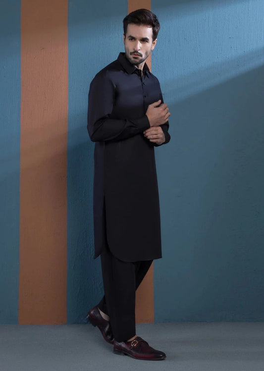 Black - Men's Kameez Shalwar