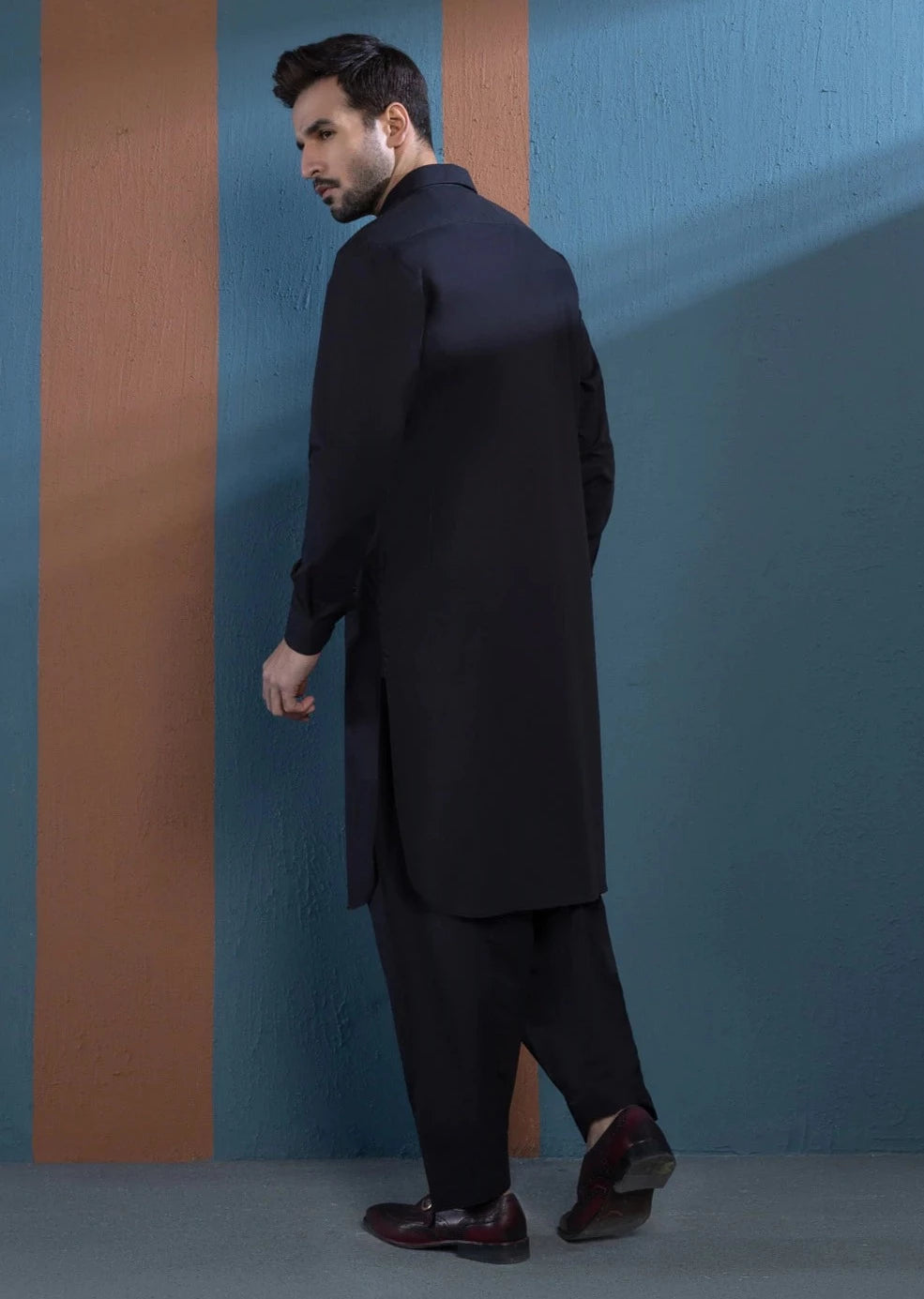Black - Men's Kameez Shalwar