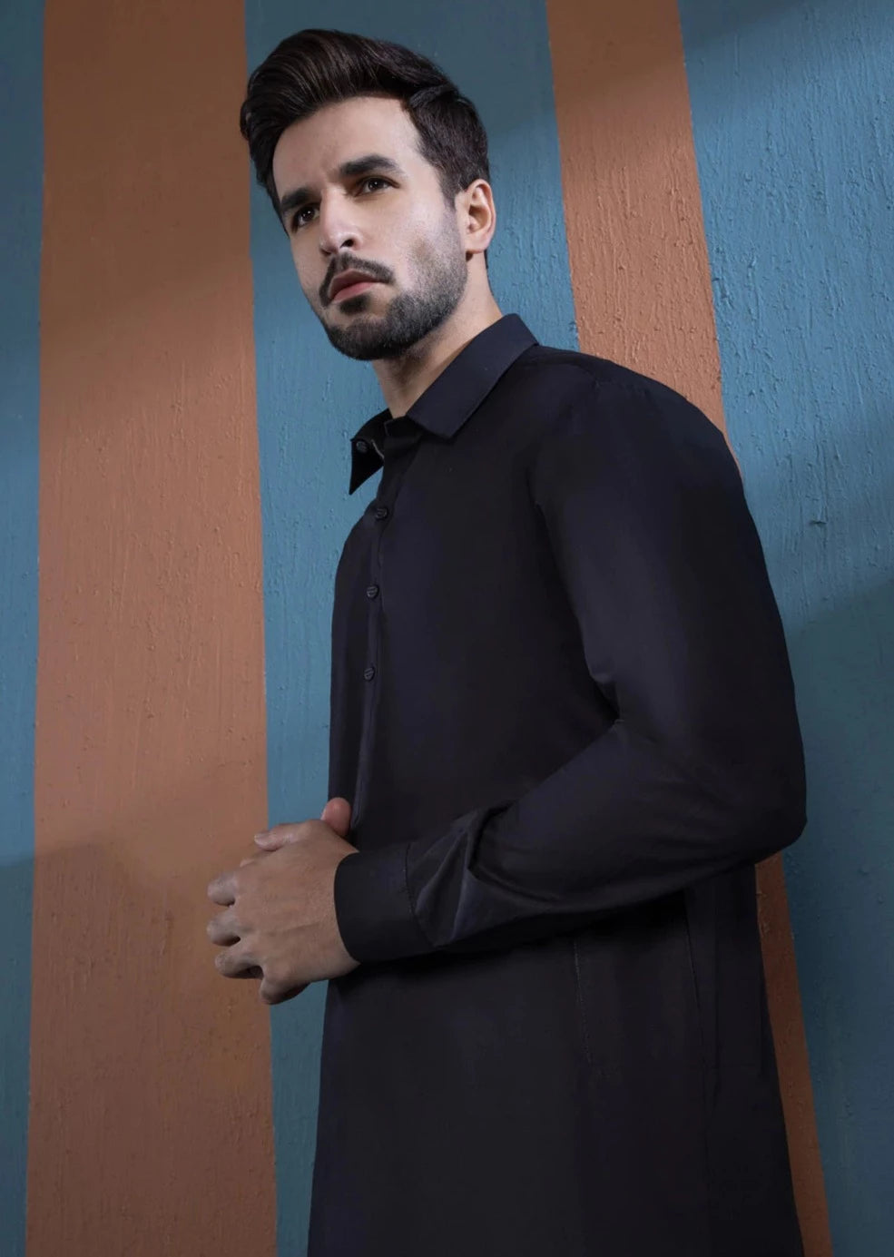 Black - Men's Kameez Shalwar