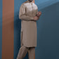 Light Brown - Men's Kurta Shalwar