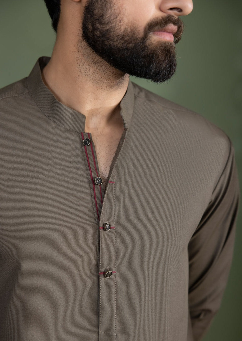 Rust - Men's Kurta Shalwar