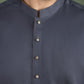 Dark Grey - Men's Kurta Pajama