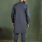 Dark Grey - Men's Kurta Pajama
