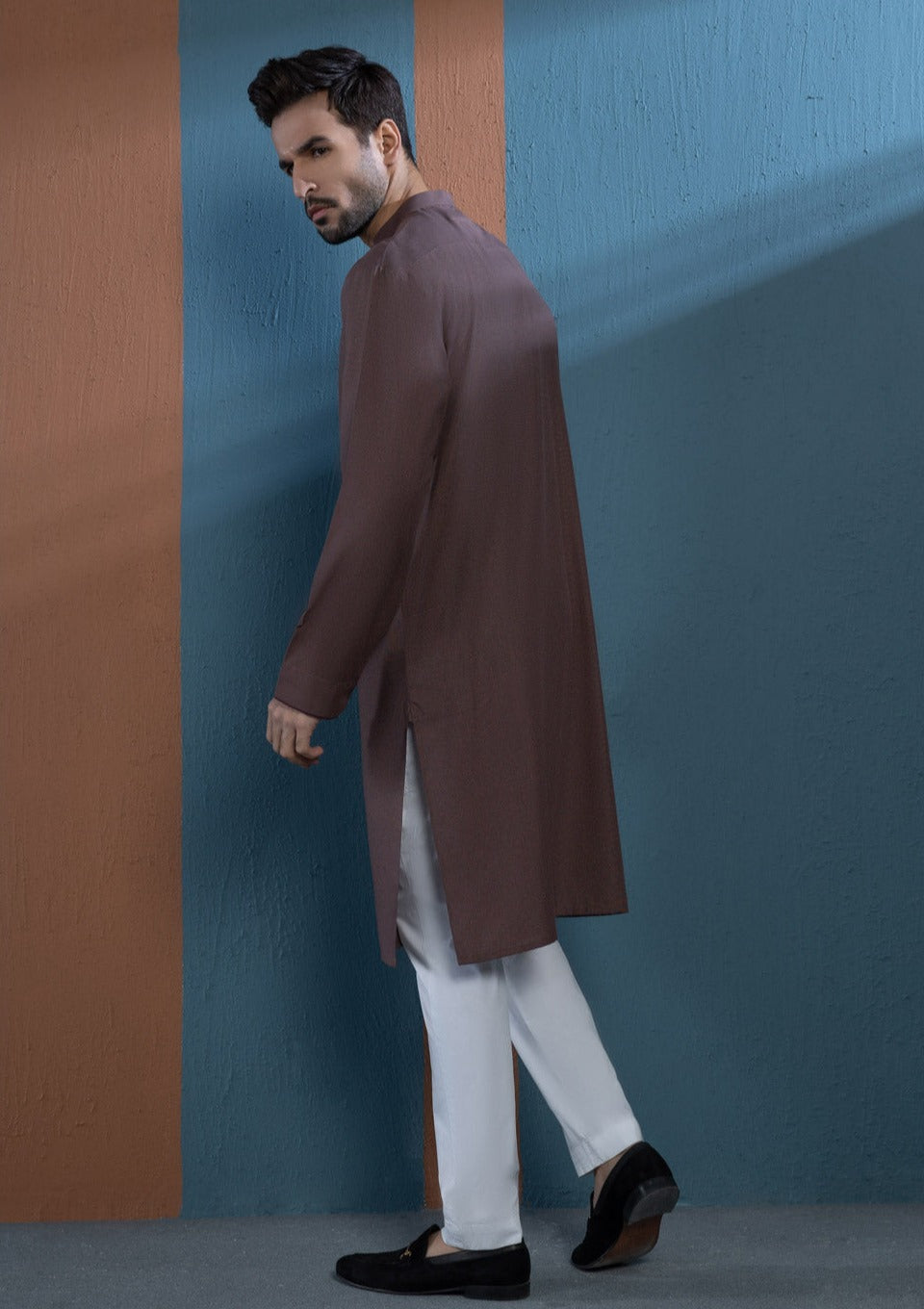 Mauve - Men's Kurta