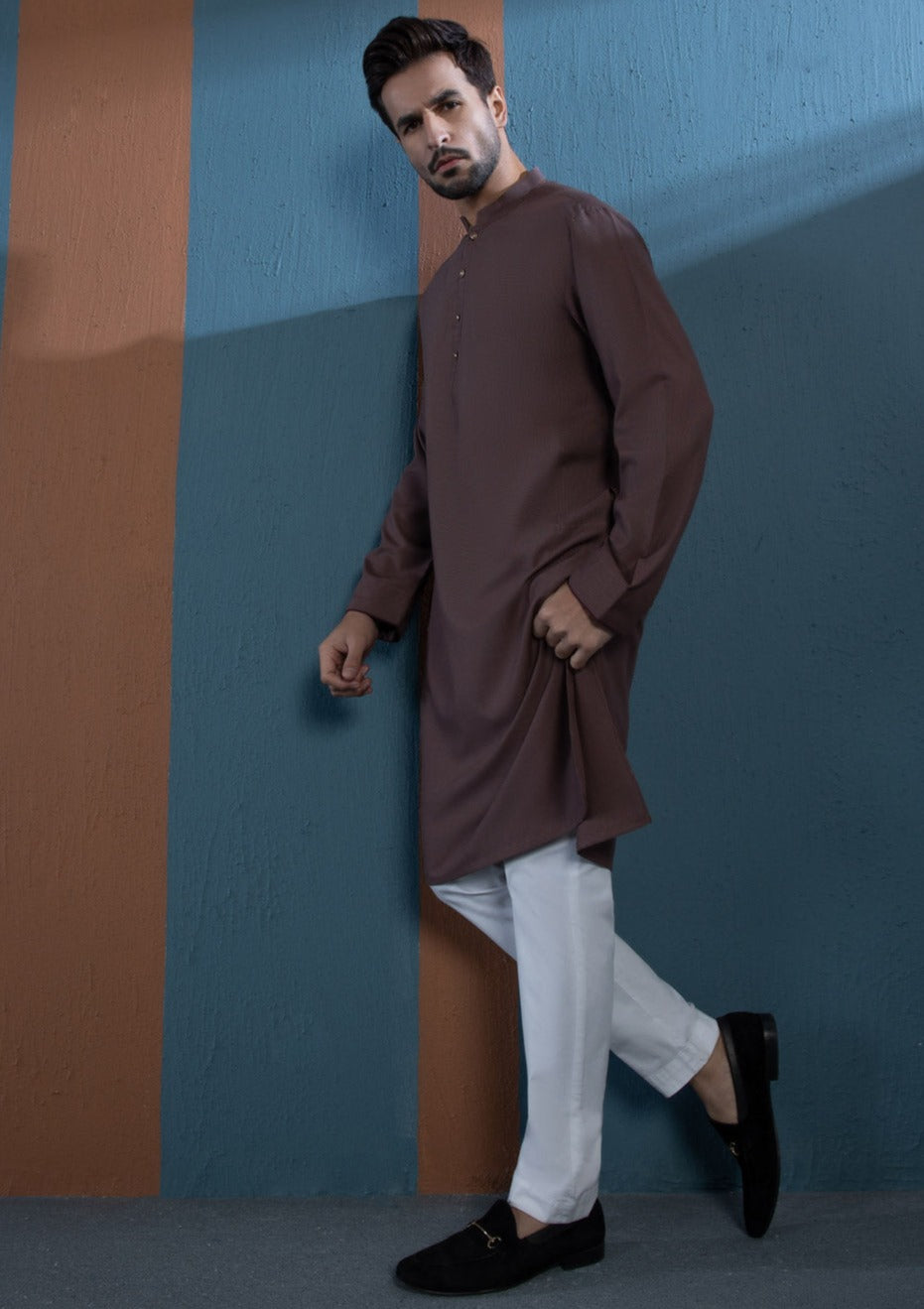Mauve - Men's Kurta