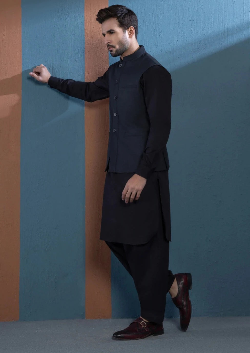 Dark Grey - Men's Waistcoat
