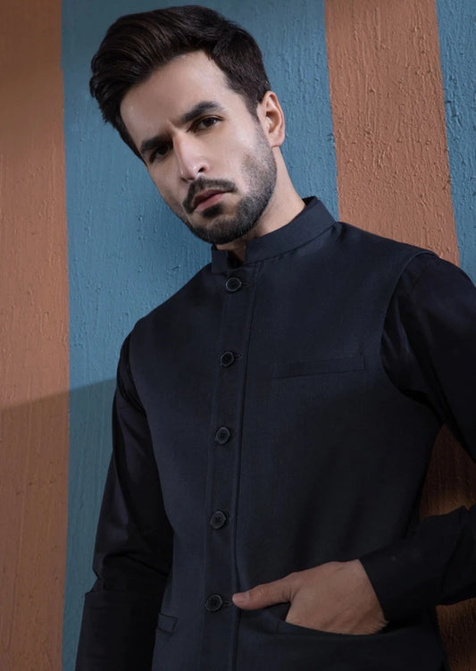 Dark Grey - Men's Waistcoat